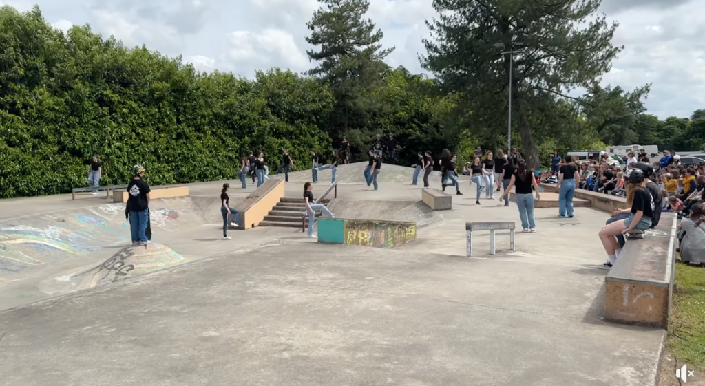 Chorégraphie skate et roller cholet