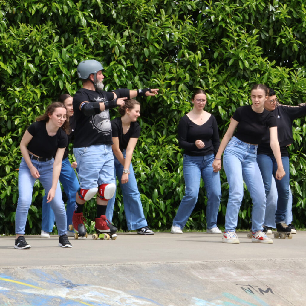 Chorégraphie skate et roller cholet