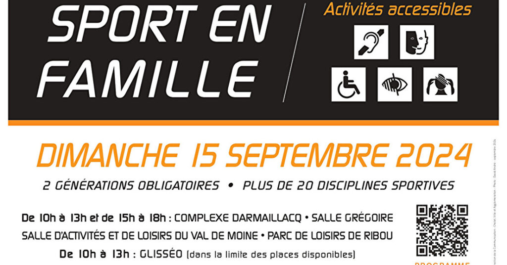 sport en famille cholet 2024