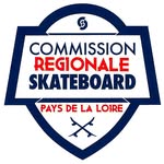 logo commission régionale skateboard pays de la loire