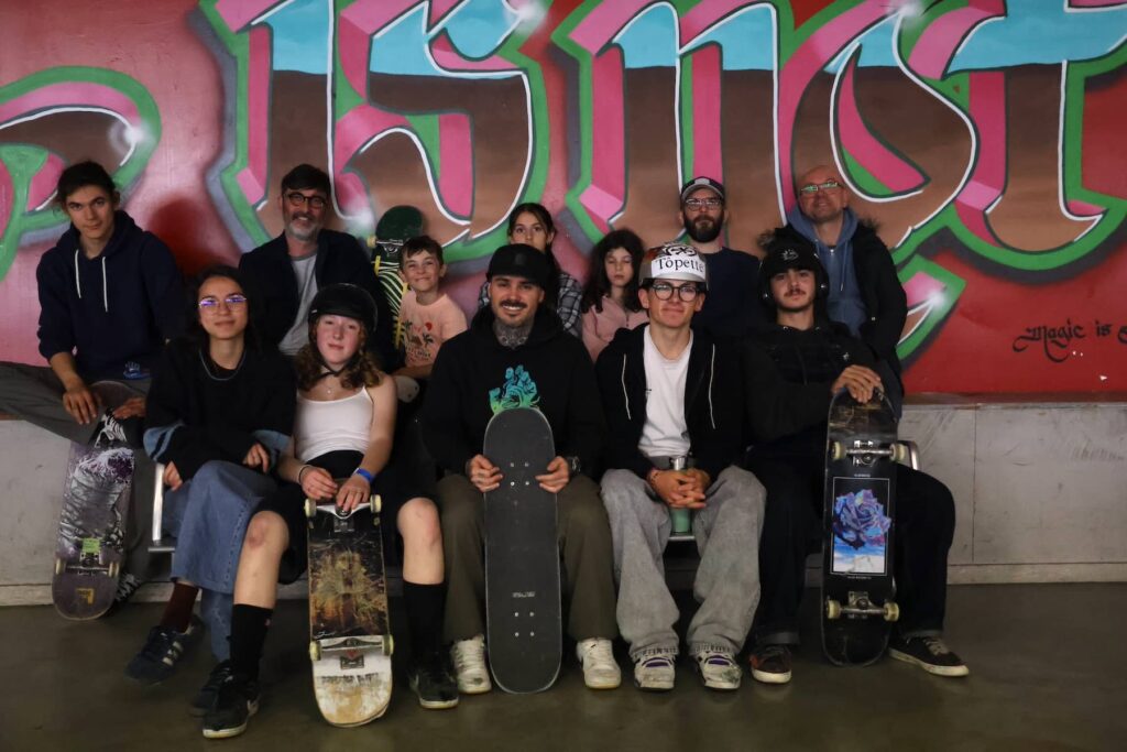 Camouflage Street Crew Skate
