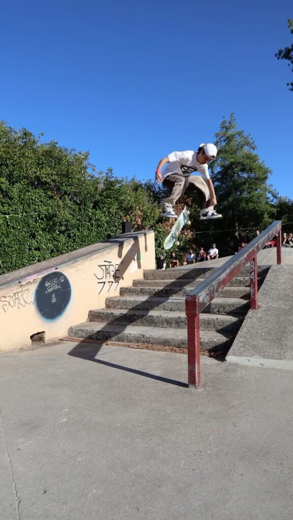 Hardflip en gap des 6 marches